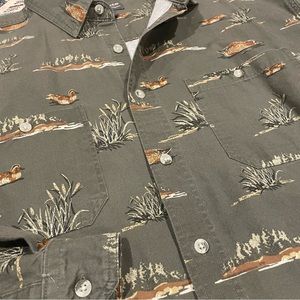 Vintage Woolrich Duck Print Shirt